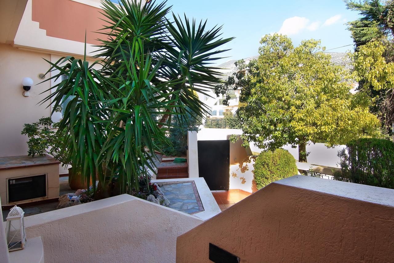Oasis Pool House By Ghh Villa Lagonisi Bagian luar foto