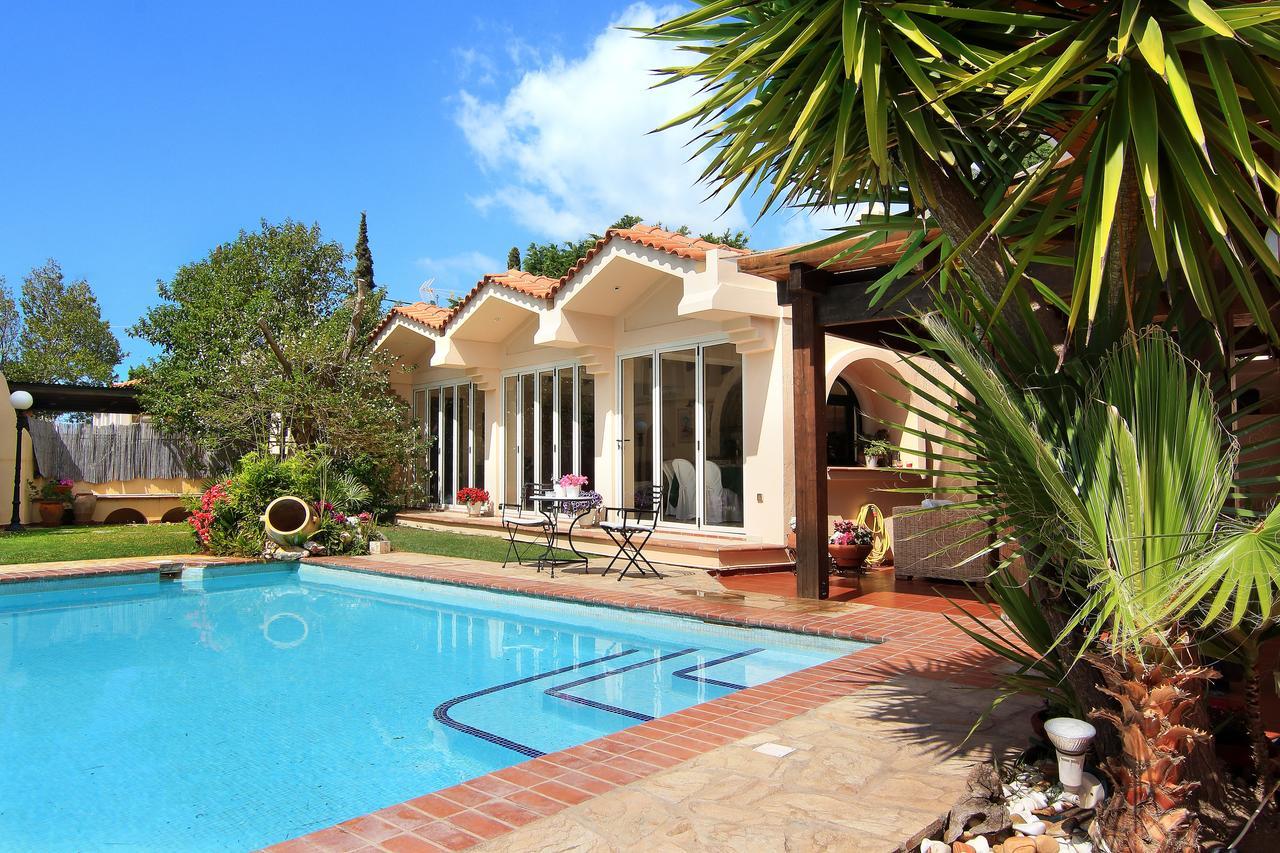 Oasis Pool House By Ghh Villa Lagonisi Bagian luar foto