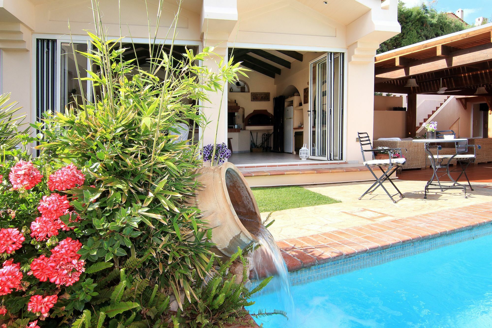 Oasis Pool House By Ghh Villa Lagonisi Bagian luar foto